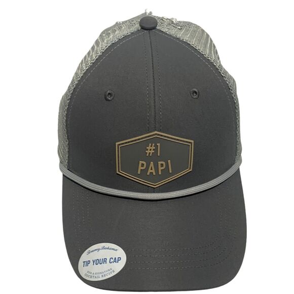 Tommy Bahama #1 Papi Tip Your Cap Baja Margarita Recipe Trucker Snapback Hat Cap - Picture 1 of 13